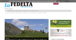 Desktop Screenshot of lafedelta.it